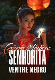 Gênio Médica Senhorita Ventre Negro